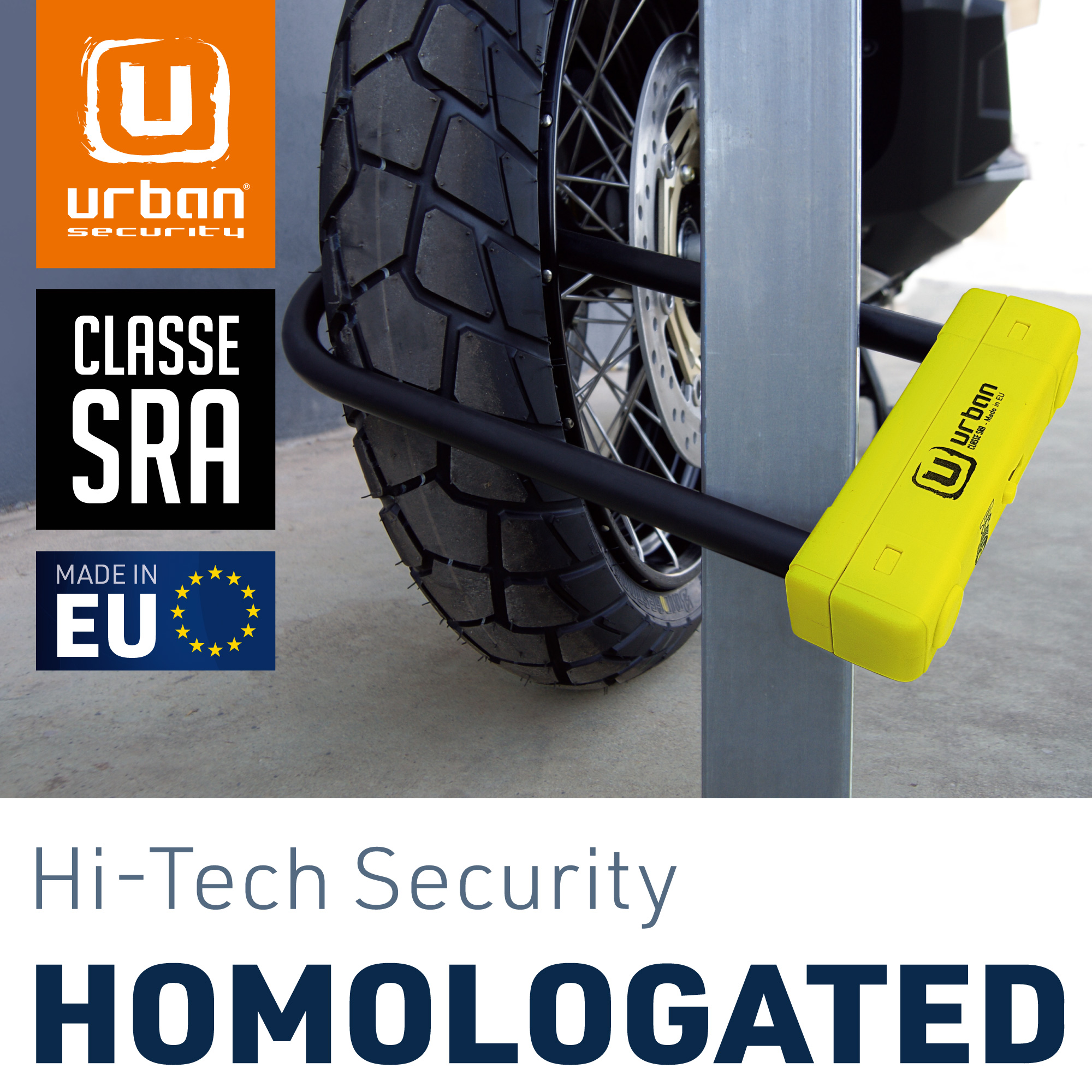 Antivol à disque Urban SRA U UR120 ø18 120*310 - vue 2