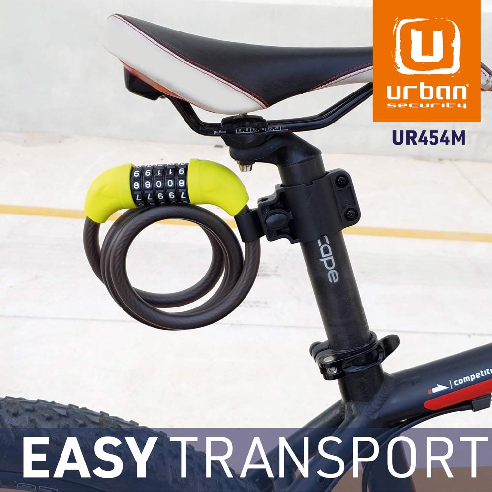 Câble antivol pour vélo avec combinaison Urban - vue 2