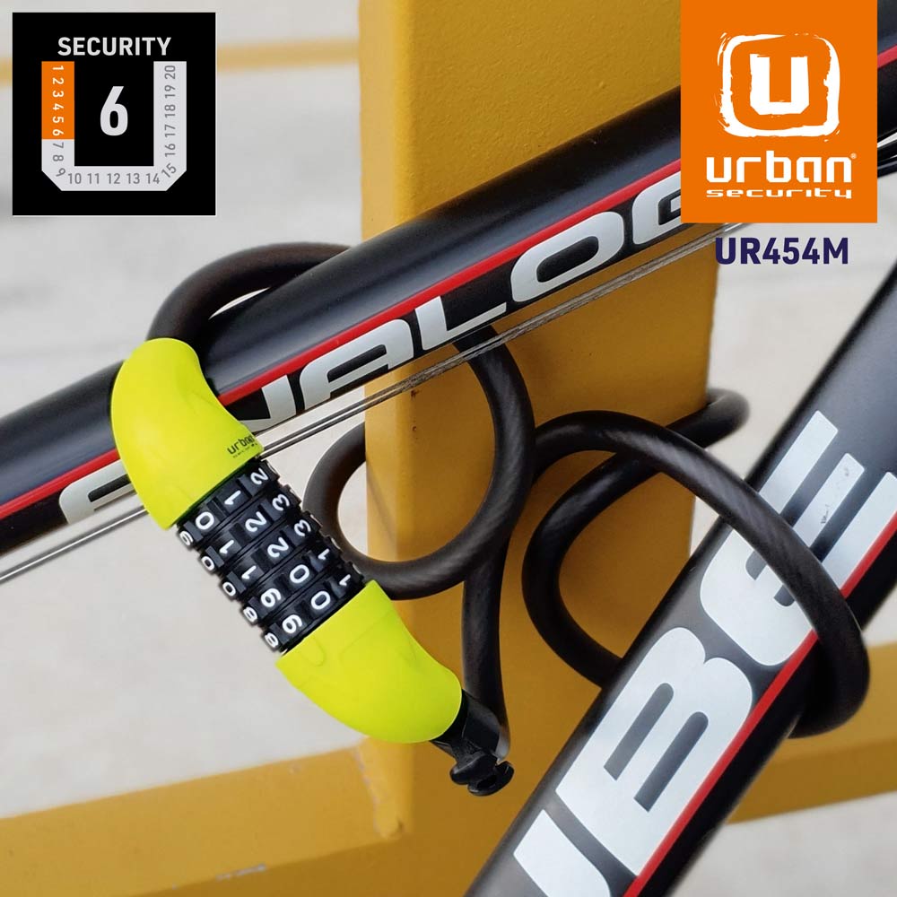 Câble antivol pour vélo avec combinaison Urban - vue 3