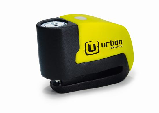 Bloque disque ø6 mm avec alarme Urban jaune et noir - vue 2