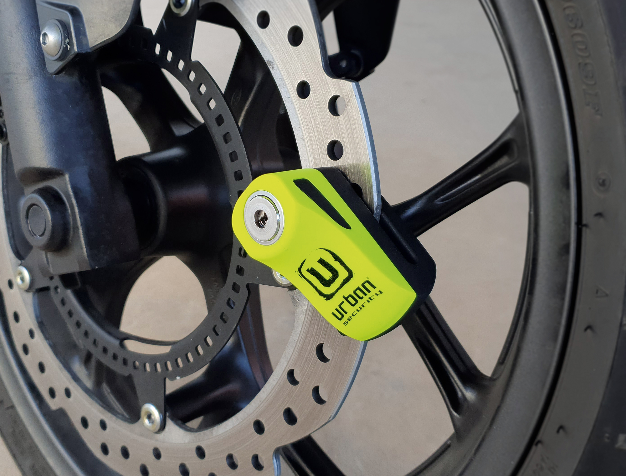 Bloque disque Ø5,5 mm noir/jaune Urban - vue 3
