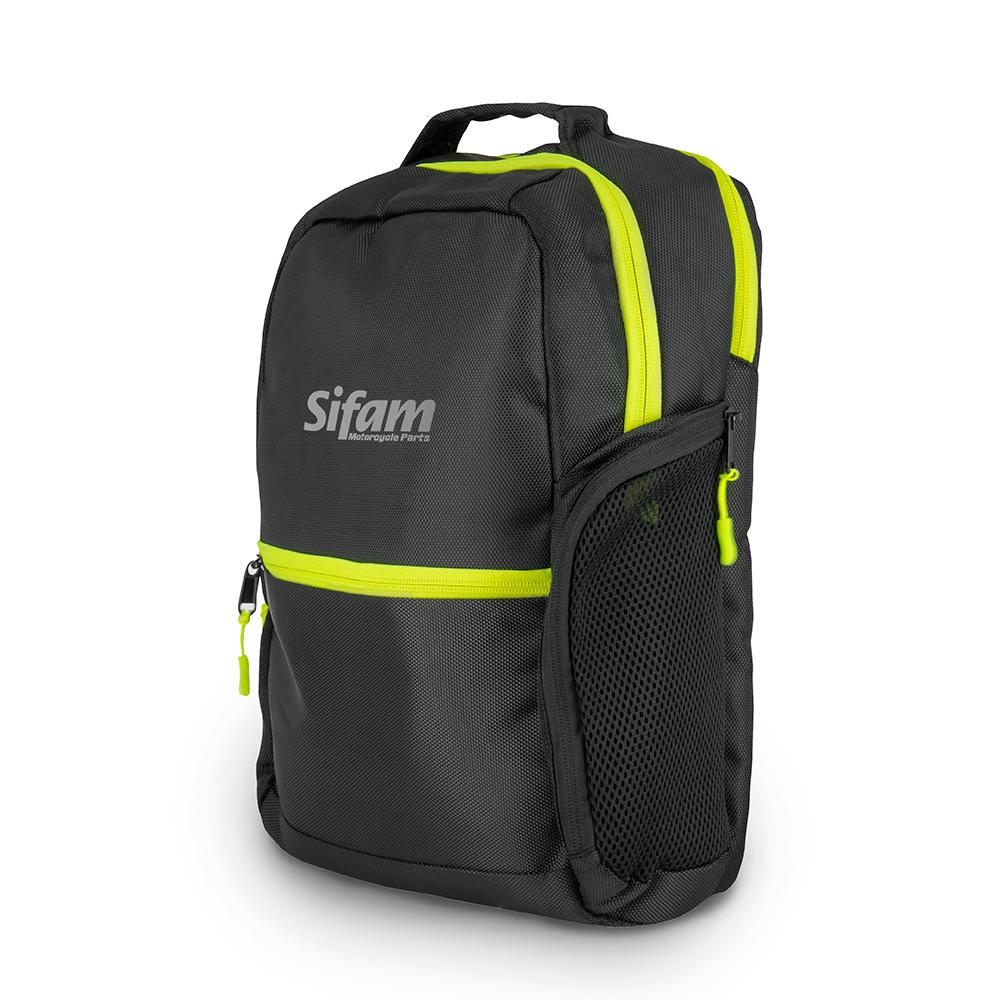 Sac à dos SIFAM Noir Jaune - vue 3