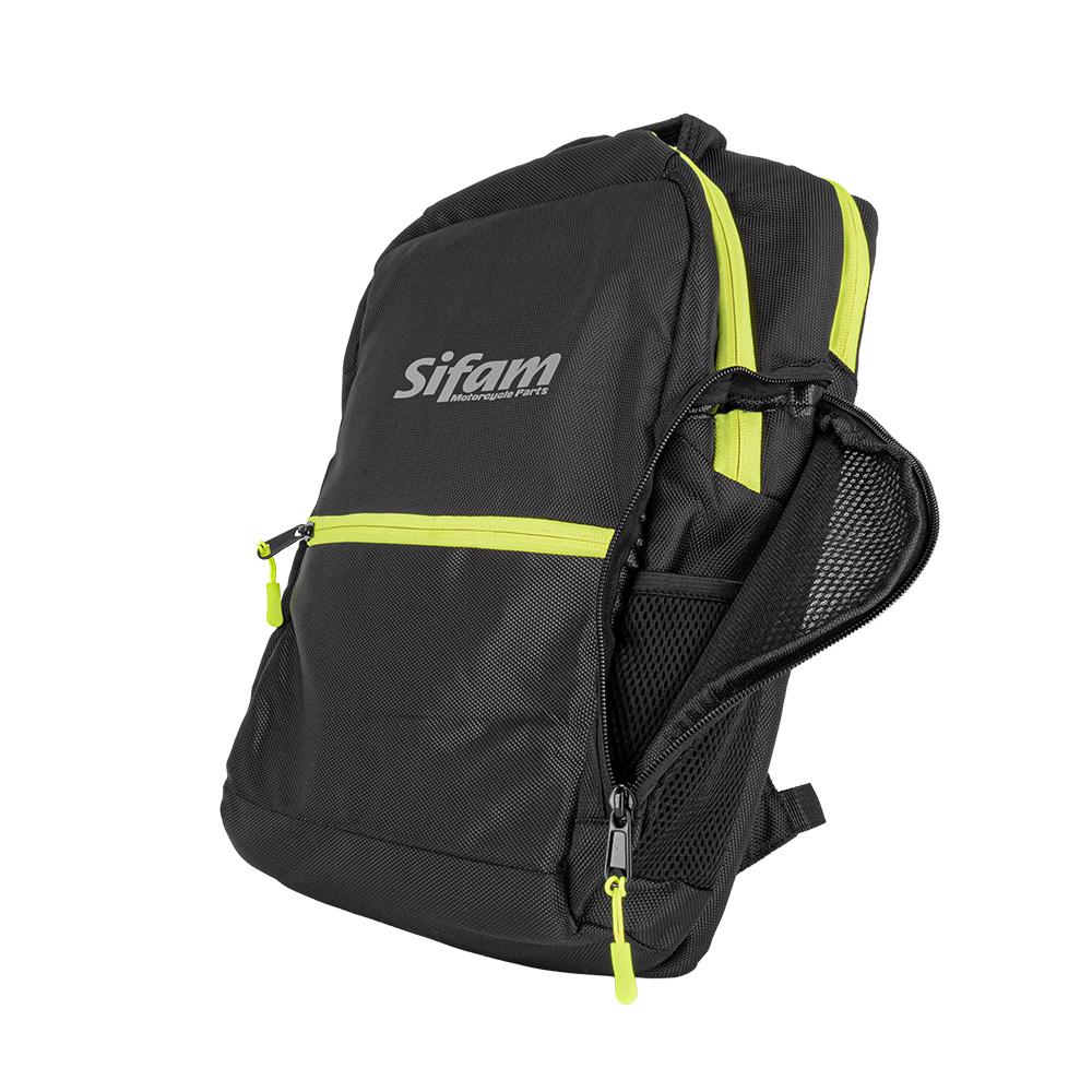 Sac à dos SIFAM Noir Jaune - vue 4