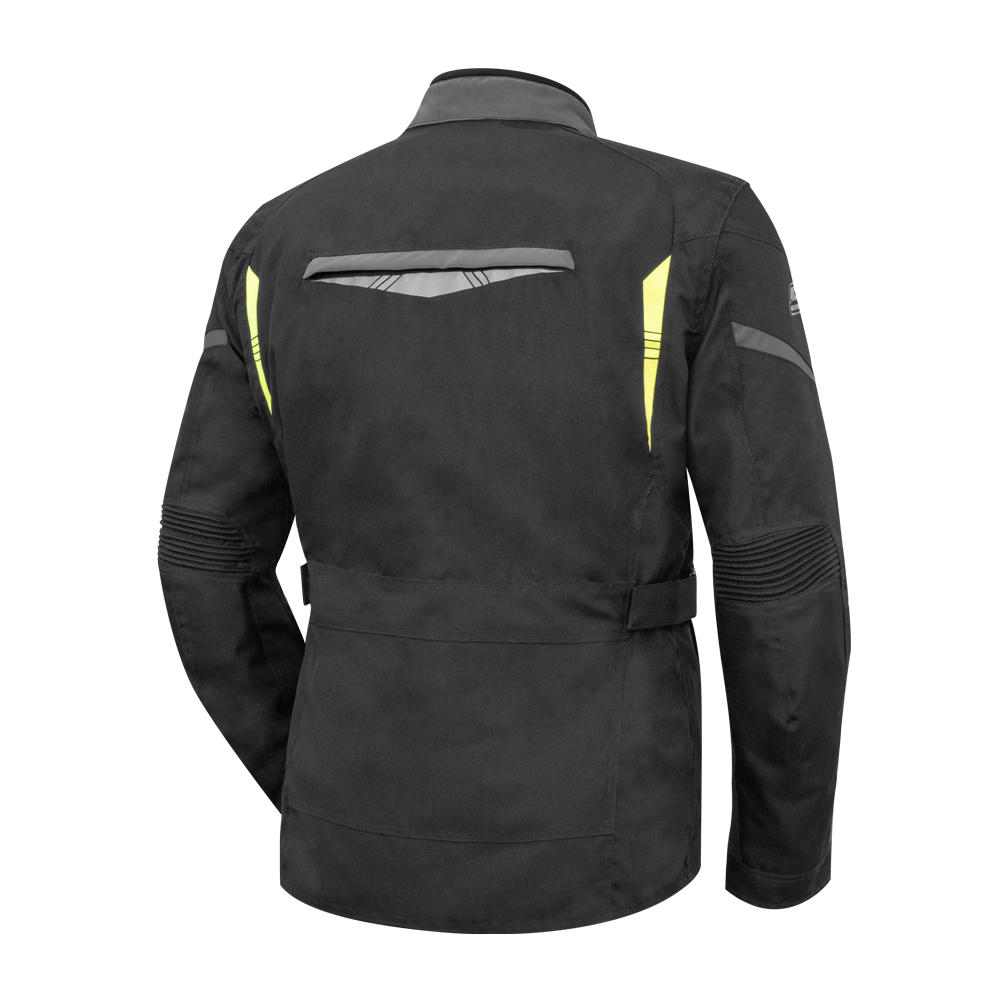 Veste moto Adventure Evo S-Line homme noir/jaune fluo taille XXL - vue 2