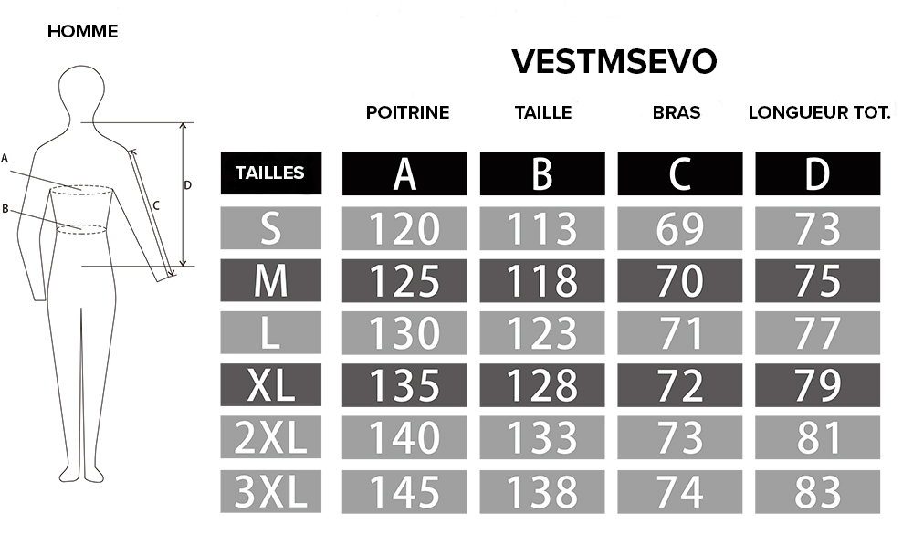 Blouson All Seasons EVO XL Noir S-Line - vue 7