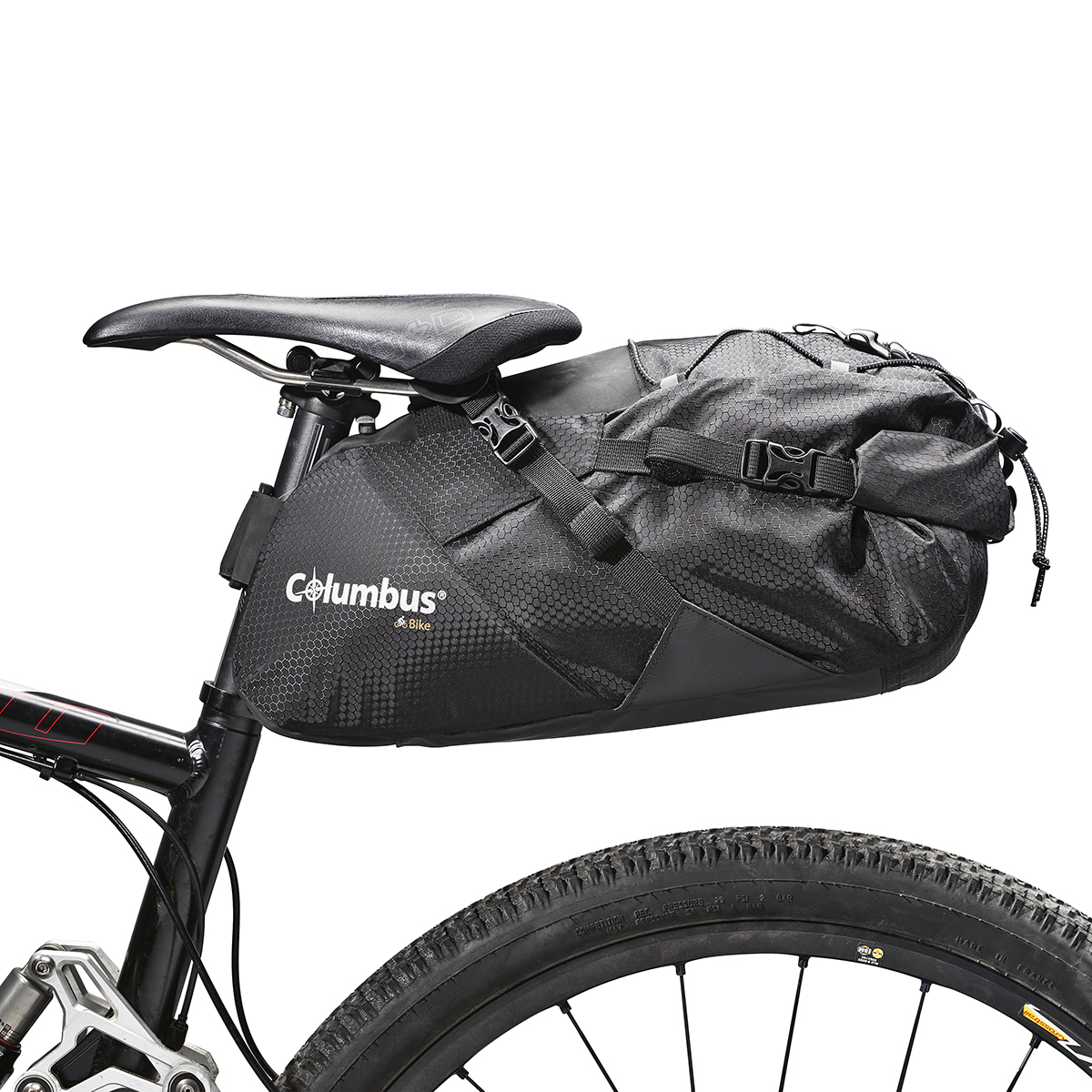 SACOCHE DE SELLE COLUMBUS SADDLE BAG 18L BIKE PACKER NOIR 