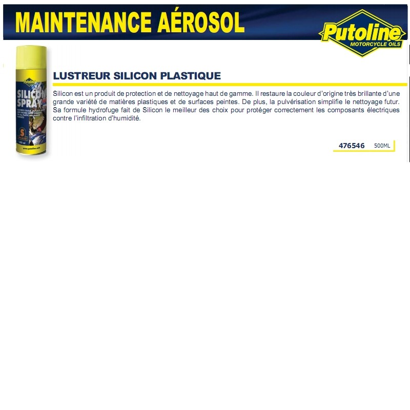 Spray silicone Putoline 500 ml 70334 - vue 2
