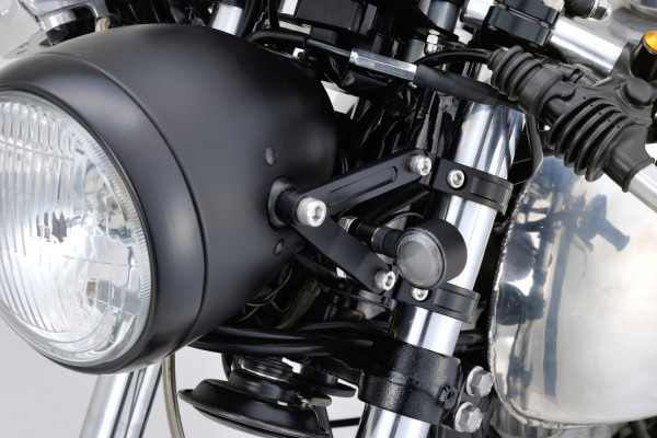 Support de phare Daytona 49 mm réglable noir - vue 2