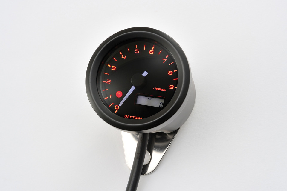 Compteur de vitesse électrique Daytona 60 mm noir - vue 2