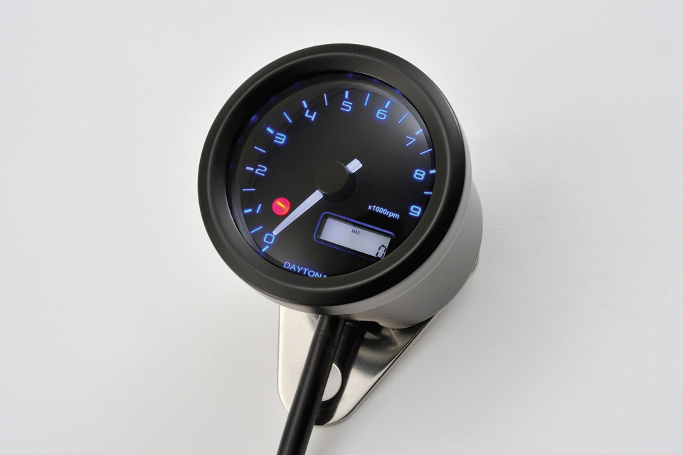 Compteur de vitesse électrique Daytona 60 mm noir - vue 3
