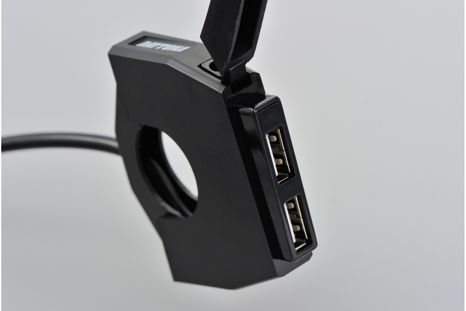 DAYTONA SLIM Prise USB x 2 pour fixation au guidon - vue 2