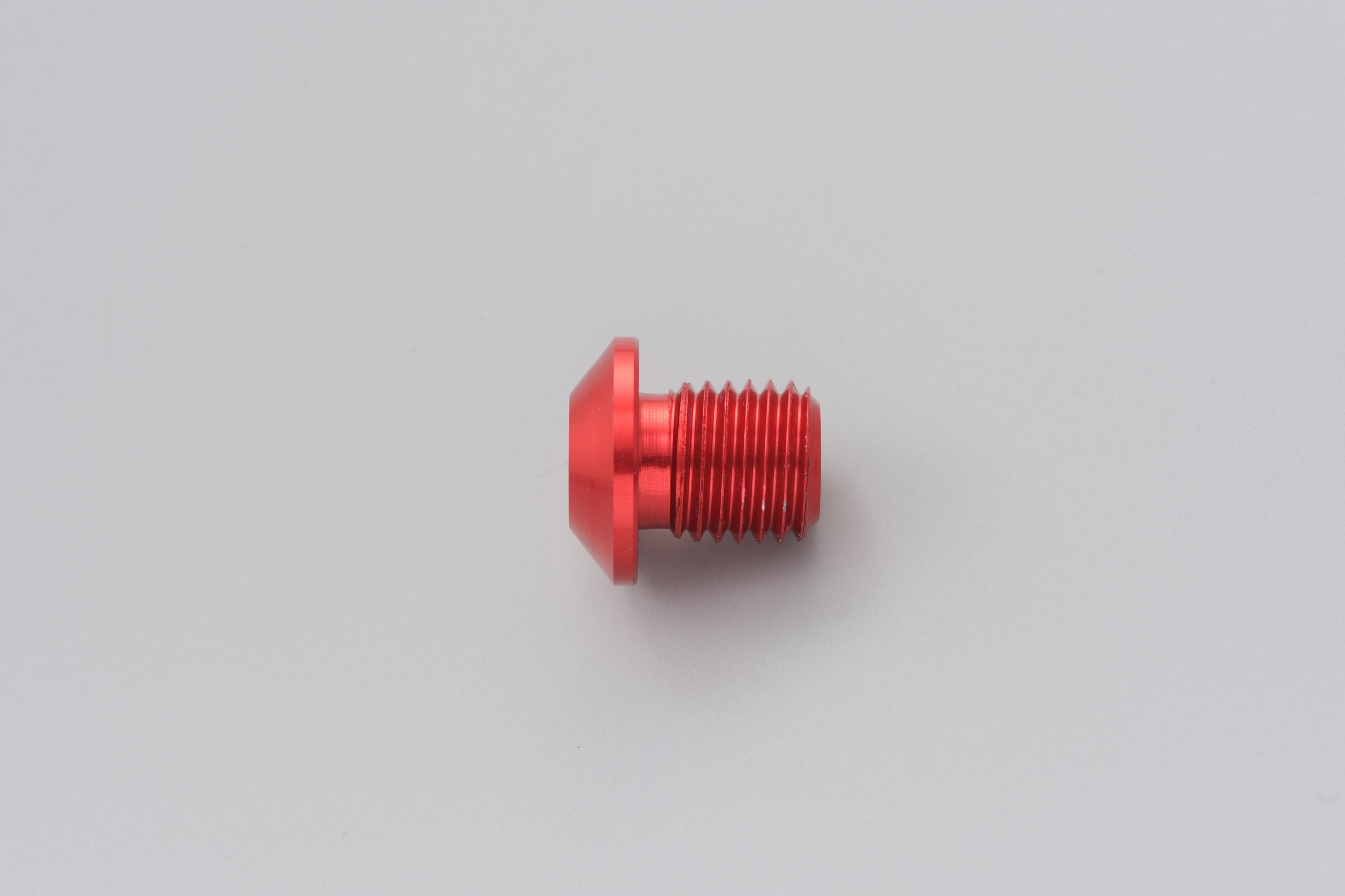 Vis rétroviseur Daytona ABD F M10x1.25mm 11mm rouge - vue 2