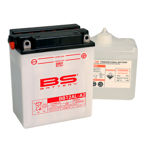 Batterie plomb BS BB12AL-A2 - vue 2