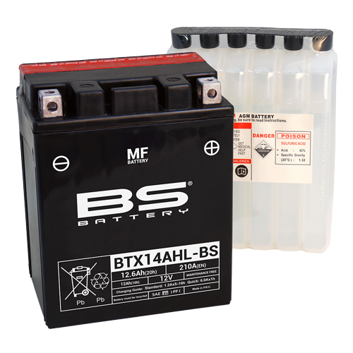Batterie Bs-Battery BTX14AHL-BS