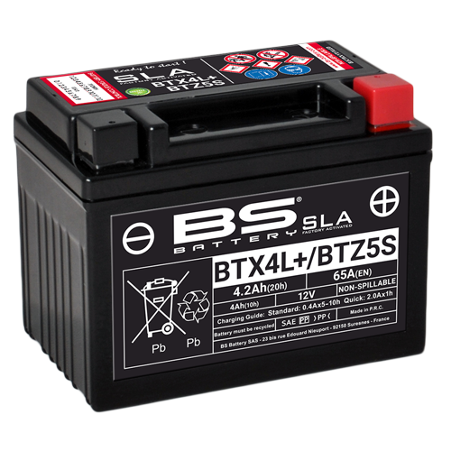 Batterie BS sla BTX4L+BTZ5S