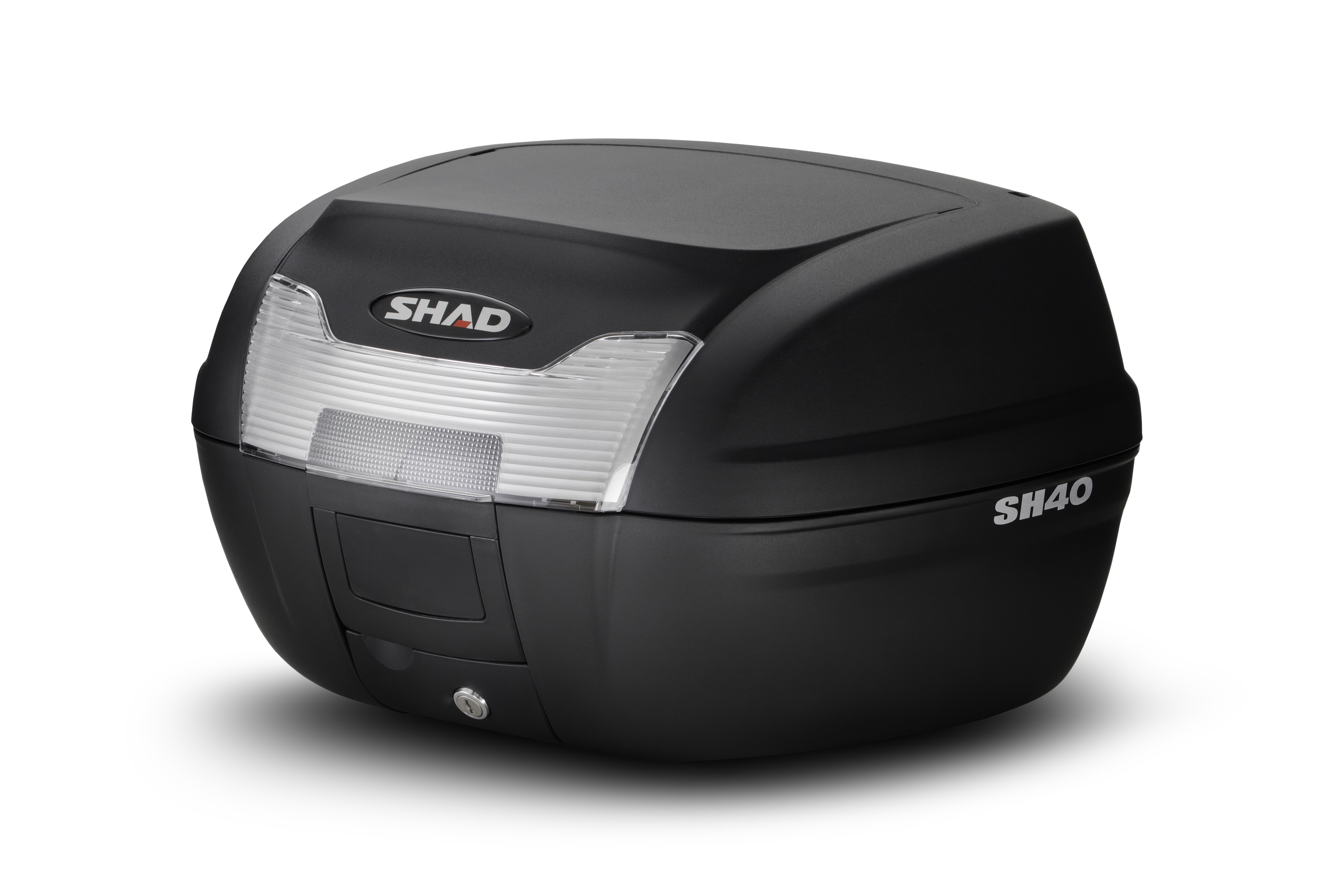 Topcase Noir 40 Litres Shad SH40 avec plaque de support - vue 2