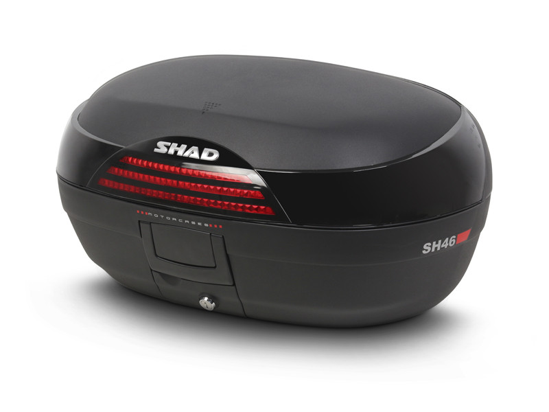 Topcase Shad SH46 noir 46 litres avec plaque de support - vue 2