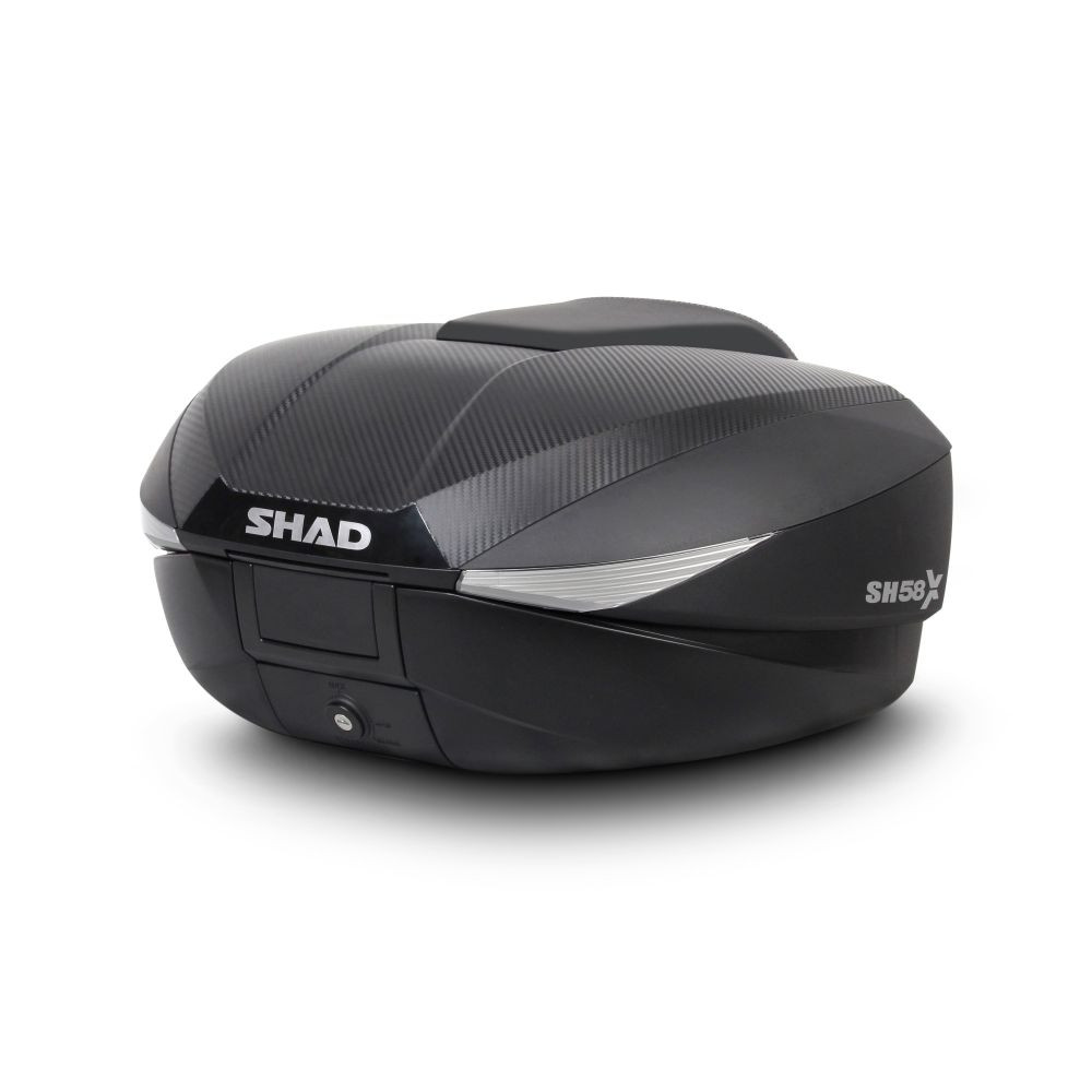 Top case Shad réglable 3 positions 58L noir/carbone sh58x - vue 2