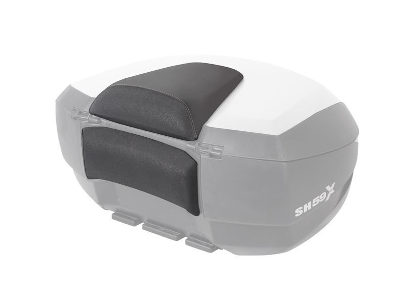 Topcase aluminium 46-58L Shad SH59X avec plaque de support - vue 4
