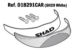 Catadioptre de top-case Shad SH29 29L - vue 3