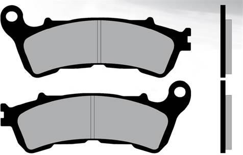 Plaquette de frein maxiscooter Brenta adaptable Honda SH 125/300 cc, Swing 2008-2013, Suzuki Burgman 125 cc 2007-2013 homologuée ECE R90 BR3081 - vue 2