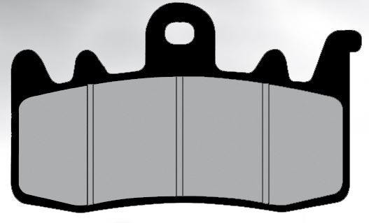 Plaquette de frein Brenta métal fritté BR4145 - vue 2
