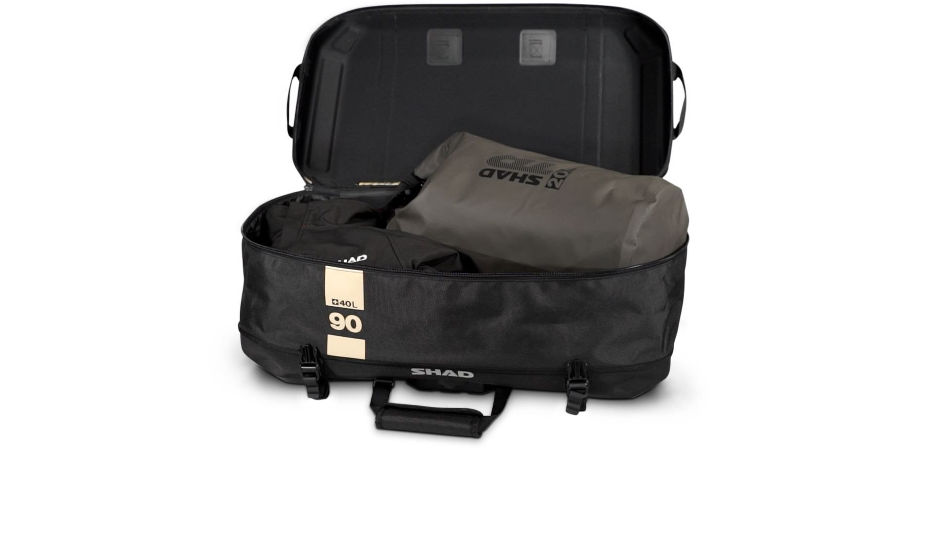 Sac de moto Shad noir 20L WP - vue 2