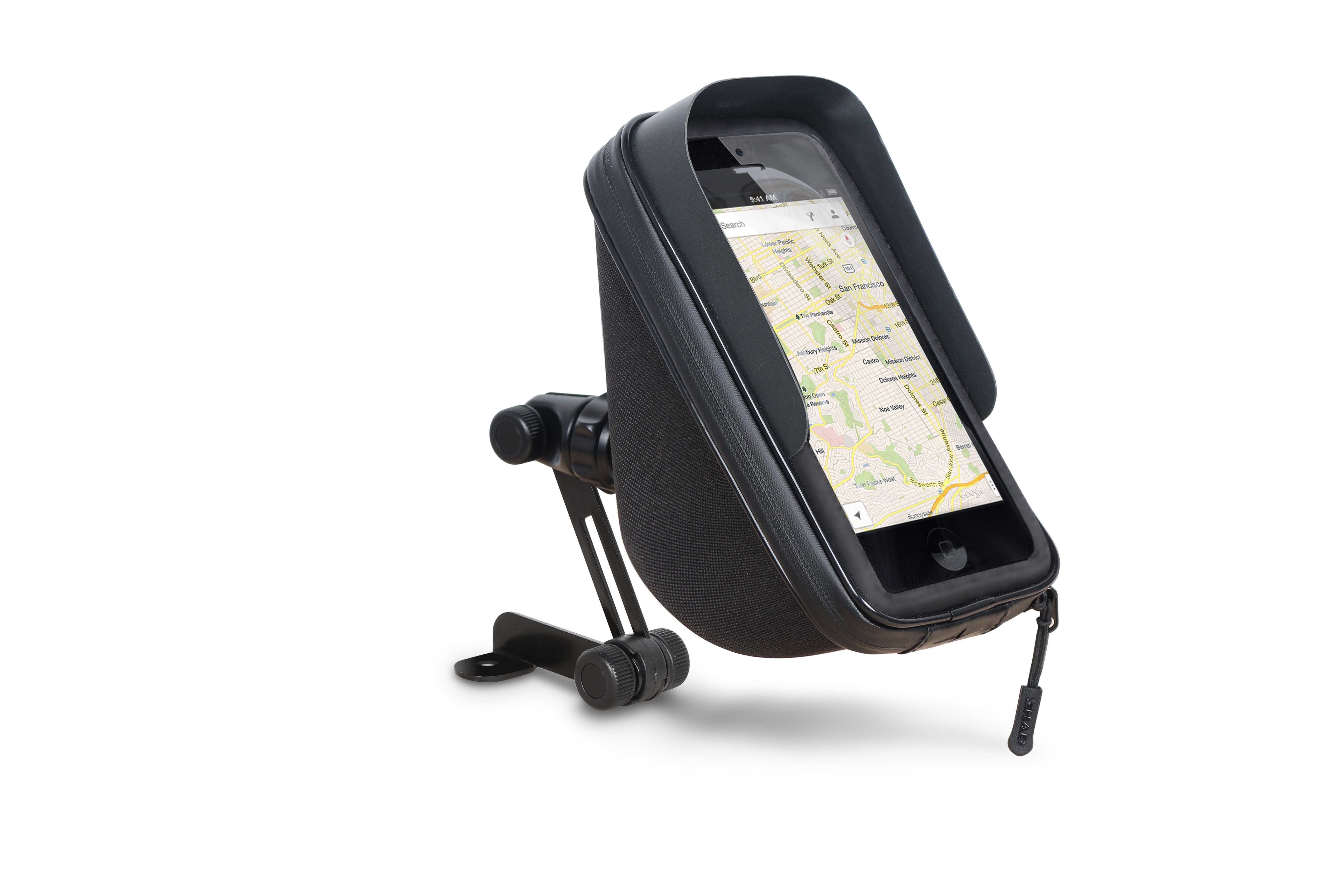 Support Shad téléphone imperméable montage sur miroir avec plateau de rangement 180x90 - vue 2