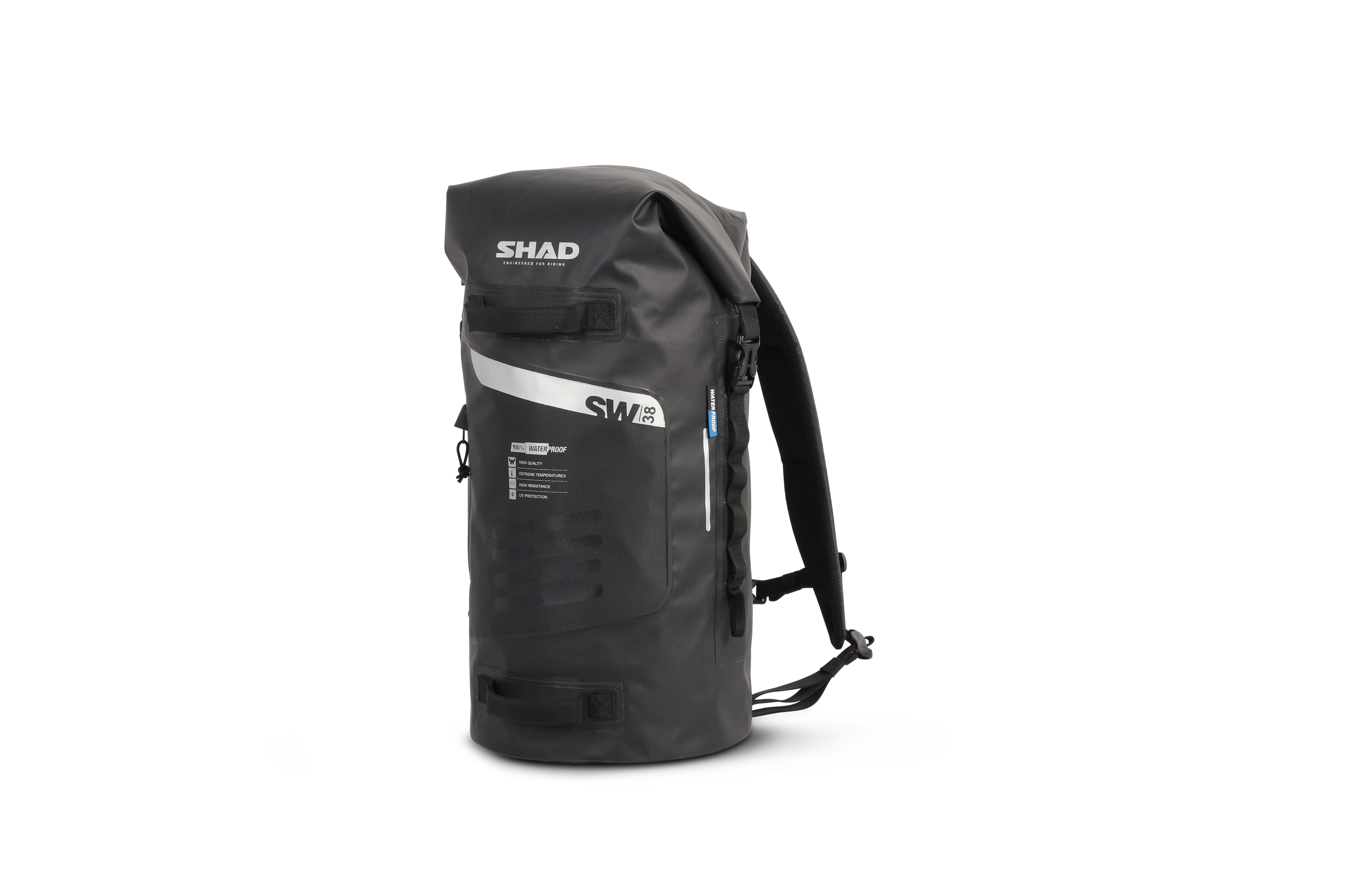 Sac de moto Shad SW38 noir 35 litres - vue 2