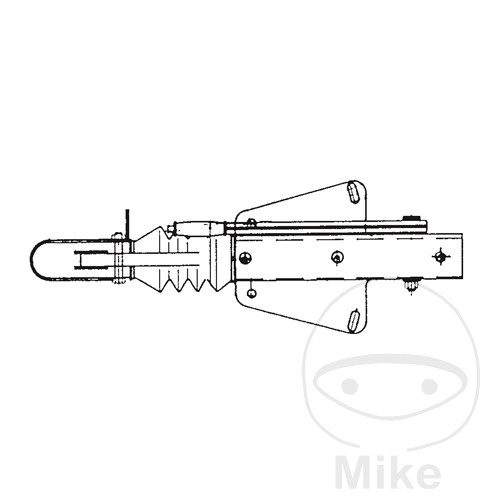 Dispositif de freinage Knott KF13E sans console de roue de support - vue 2