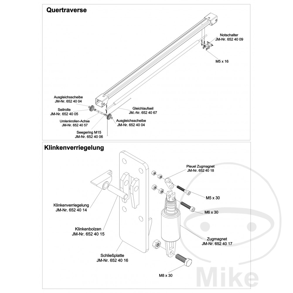 aimant de traction JMP Fox 4000 H - vue 2