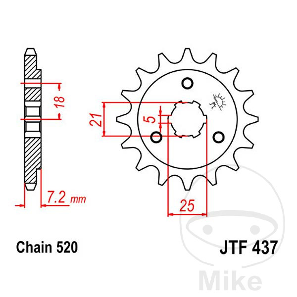 Pignon de sortie JT SPROCKETS