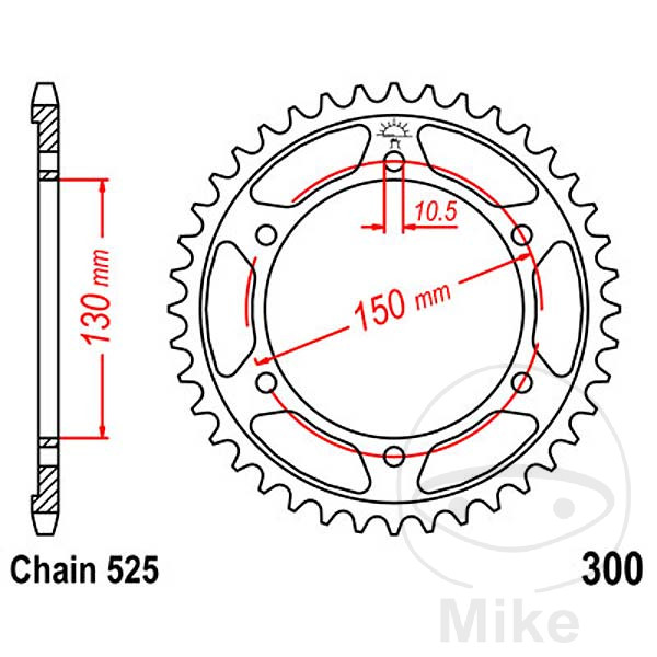 Couronne en acier JT SPROCKETS