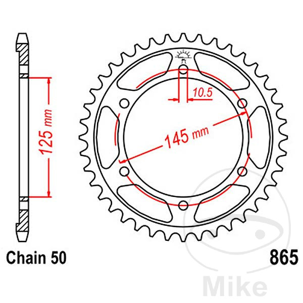 Couronne en acier JT SPROCKETS