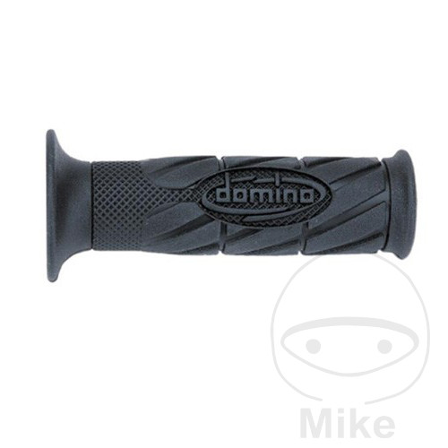 Revêtement de poignée Domino scooter 120 mm noir (la paire) - vue 3