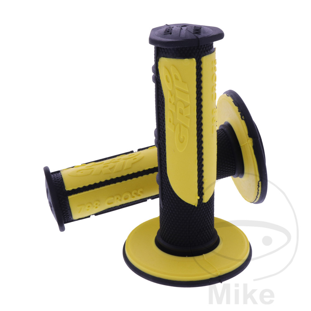 Poignées PROGRIP 798 Noir/Jaune 22/25 - vue 2