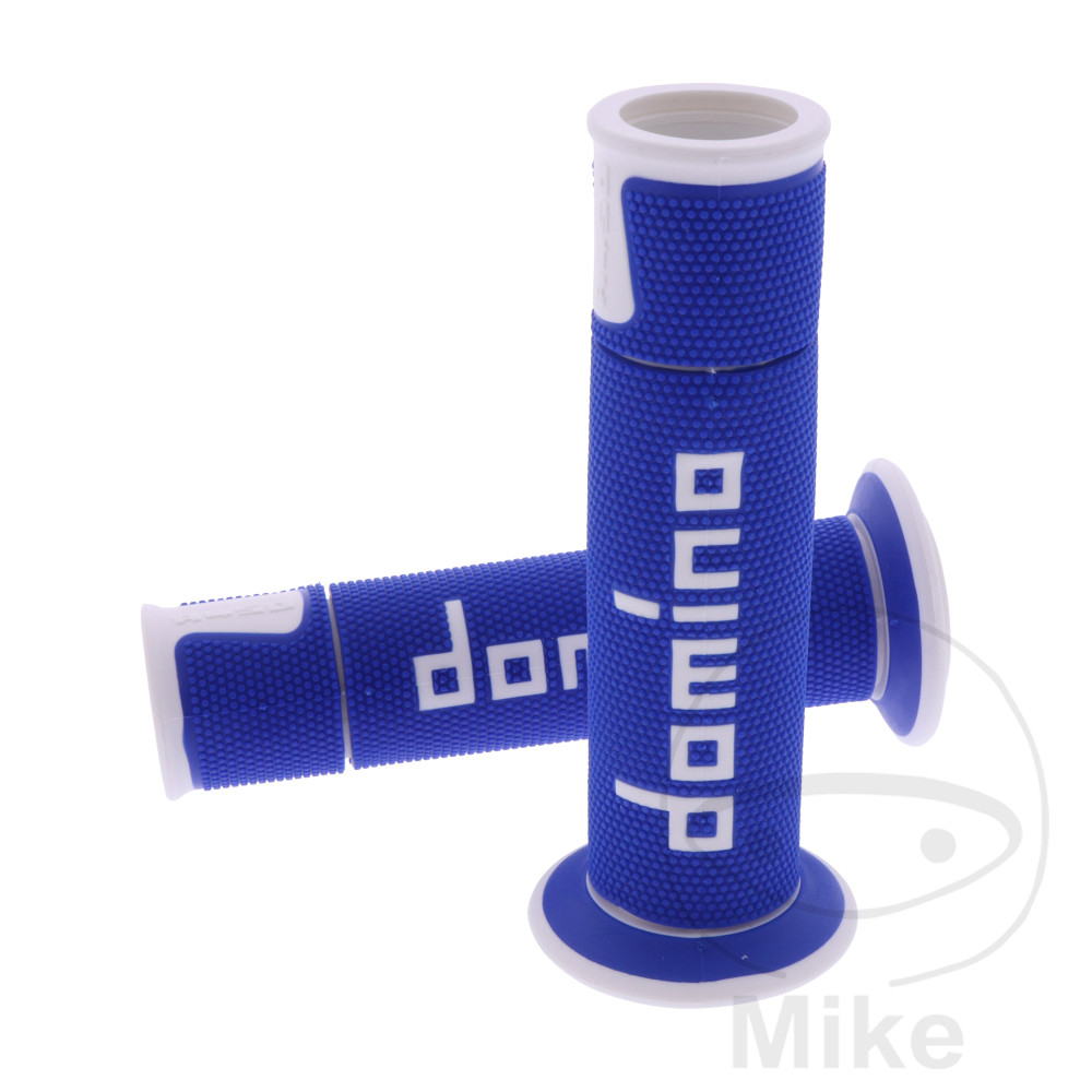 Revêtement poignée Domino A450 bleu/blanc 120-125 mm (la paire) - vue 2
