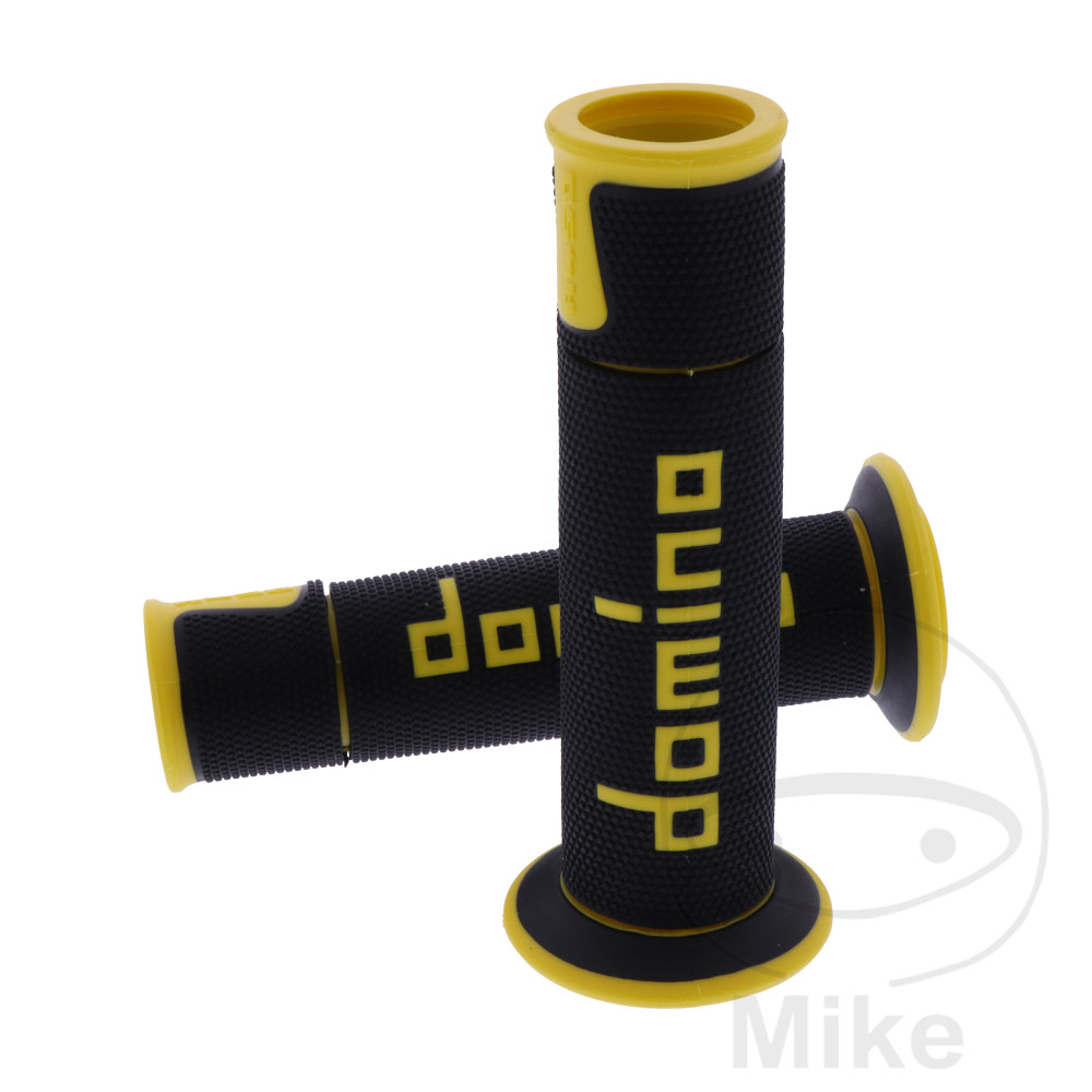 DOMINO Poignées Road-Racing noir/jaune