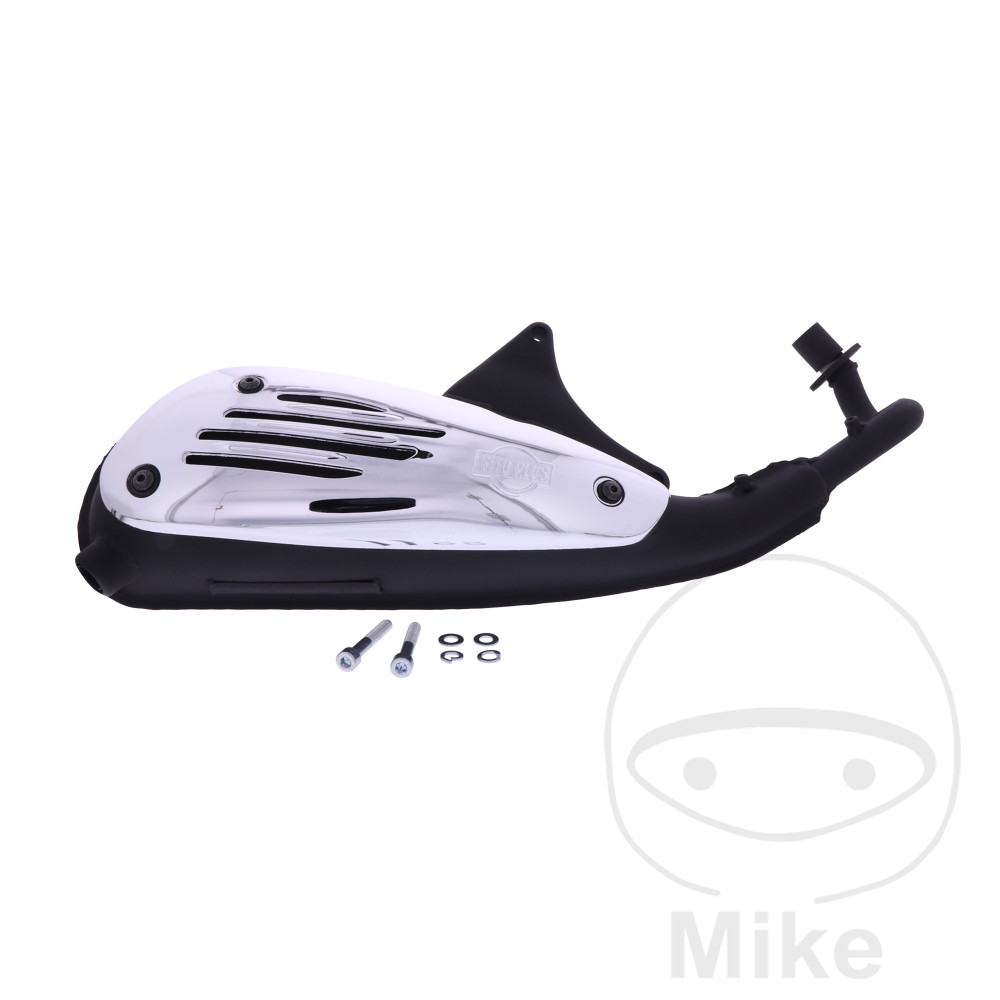 Pot d'échappement Leovince Sito Plus Piaggio Vespa ET4 1997-2005 / Vespa LX 2005+ / Liberty 2000-2007 / Fly (ref 0265) - vue 4