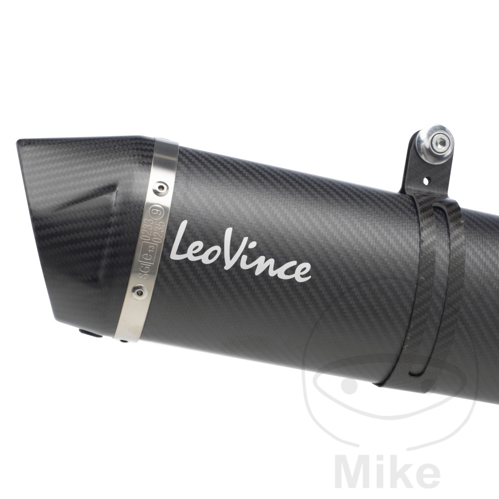 Silencieux LV ONE EVO Fibre de Carbone F 650 GS Leovince - Homologué - vue 4