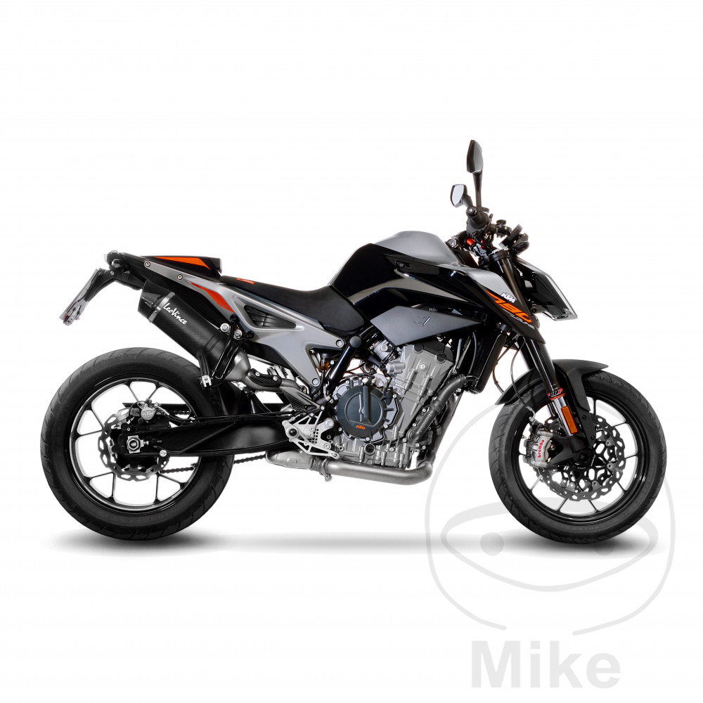 Silencieux LV One Evo Fibre de Carbone KTM 790 Duke / 790 Duke L A2 Homologué - vue 2
