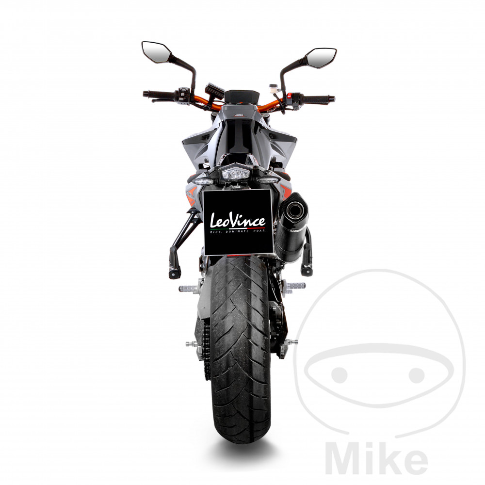 Silencieux LV One Evo Fibre de Carbone KTM 790 Duke / 790 Duke L A2 Homologué - vue 4