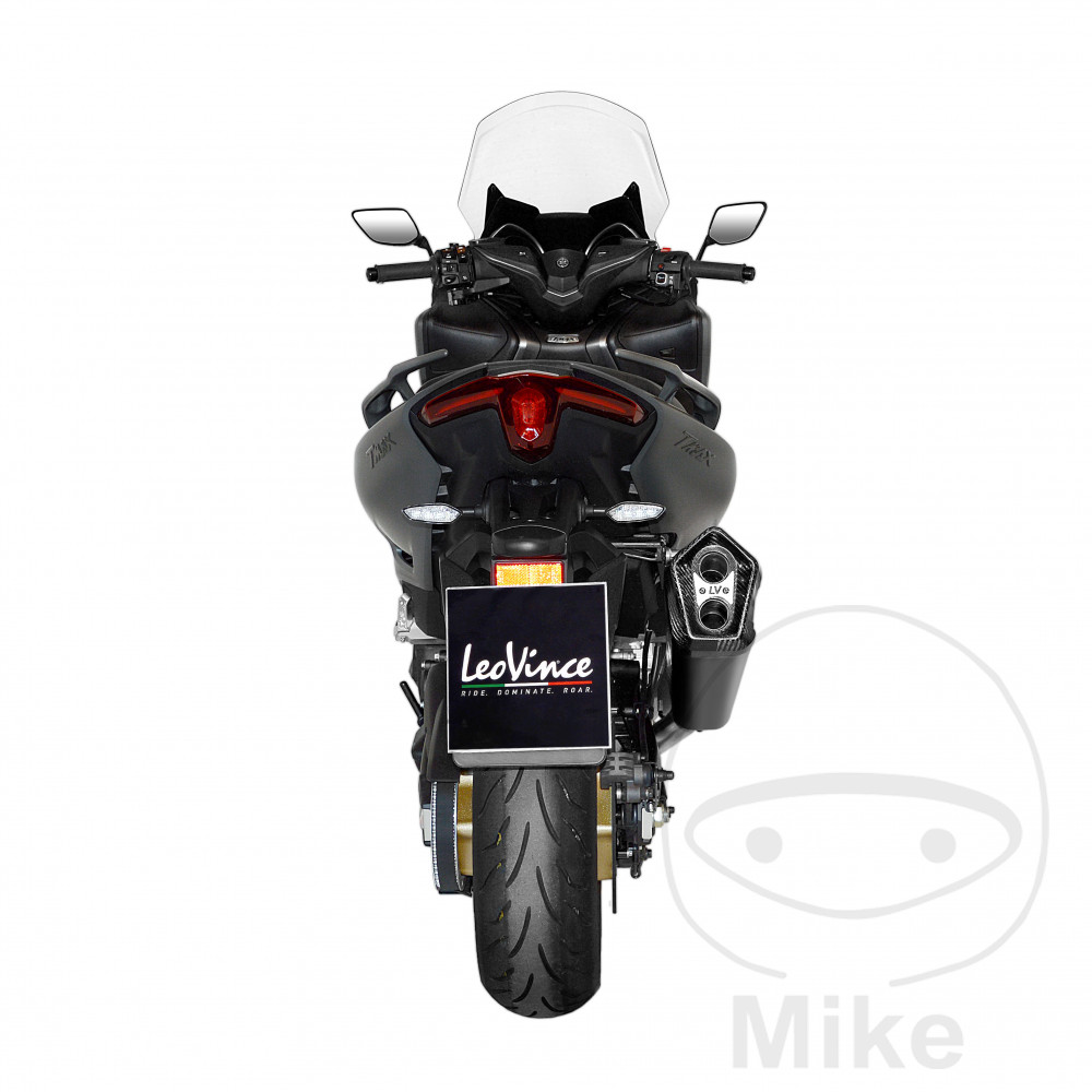 Ligne complète Leovince LV-12 Black Edition T-Max 560/Tech Max homologuée - vue 4
