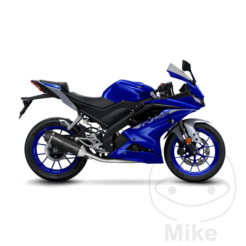 Ligne complète LV One Evo fibre de carbone MT-125 homologuée Leovince - vue 2