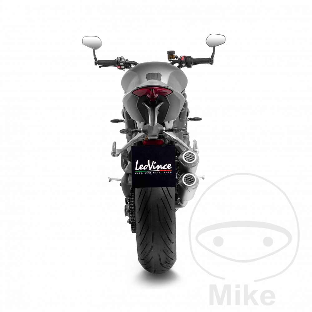2 Silencieux LV-10 Triumph Speed Triple 1200 RR/RS homologués Leovince - vue 4
