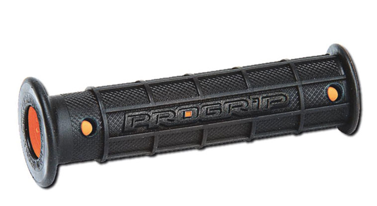 Caoutchouc de poignée ProGrip 725 ATV noir/orange diamètre 22 mm longueur 125 mm fermé - vue 3