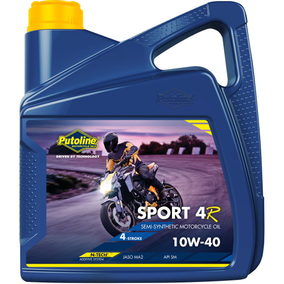 Huile moteur 4T sport 4R 10W40 semi-synthétique 4L Putoline 74385 - vue 3