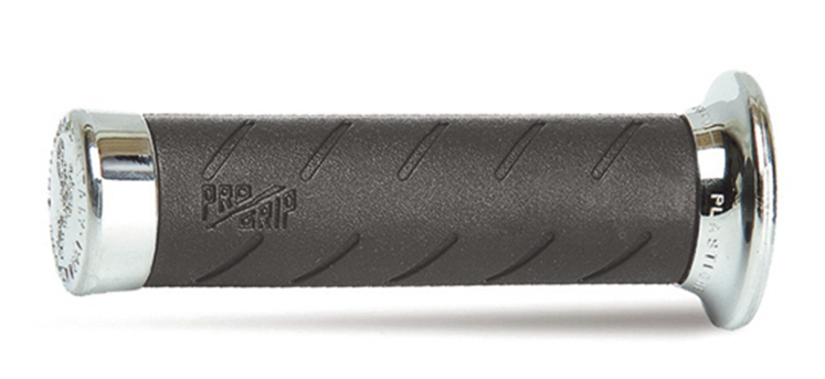 Poignée ProGrip Caoutchouc 862 Noir/Chrome 22 mm - vue 2