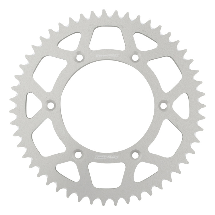 Couronne Aluminium Esjot 53 dents PAS 428 SI ESJ Diamètre intérieur 085 Entraxe 100 - vue 2