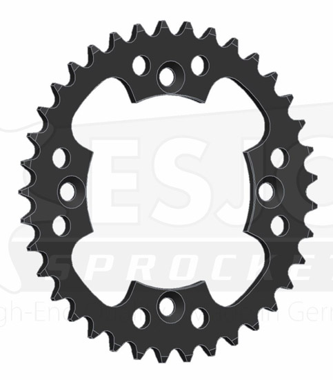 Couronne JT SPROCKETS - vue 3